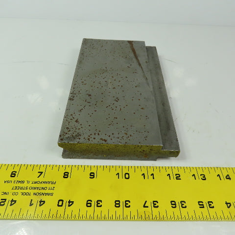 8" Press Brake 90° Forming V Angle Die Block 1/2" Tang 4-3/4"H x 1-1/4" T