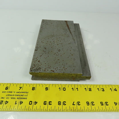 8" Press Brake 90° Forming V Angle Die Block 1/2" Tang 4-3/4"H x 1-1/4" T
