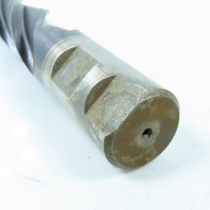 YG-1 1" Square End Mill 4 Flute Non Center Cutting 4" LOC 6-1/4" OAL
