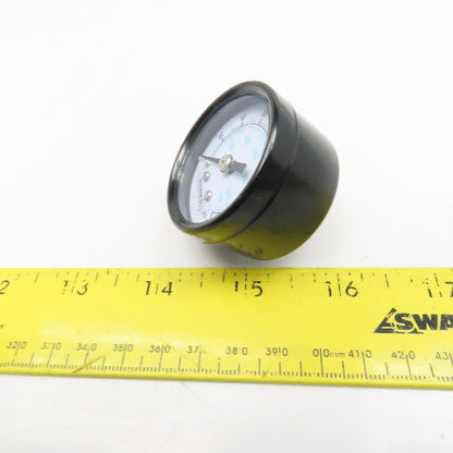 Pitanco 151A13 1/8NPT Back Connection Air Pressure Gauge 0-160 PSI