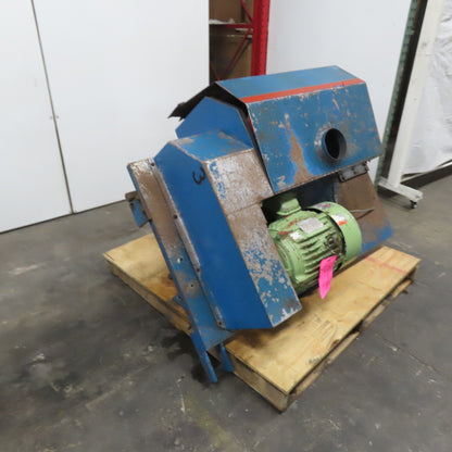 Rand Bright Horizontal Centerless Grinding Buffing Head Assembly 10Hp 1740 RPM