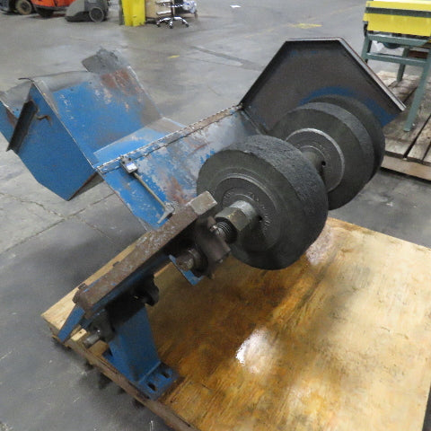 Rand Bright Horizontal Centerless Grinding Buffing Head Assembly 10Hp 1740 RPM