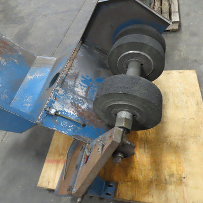 Rand Bright Horizontal Centerless Grinding Buffing Head Assembly 10Hp 1740 RPM