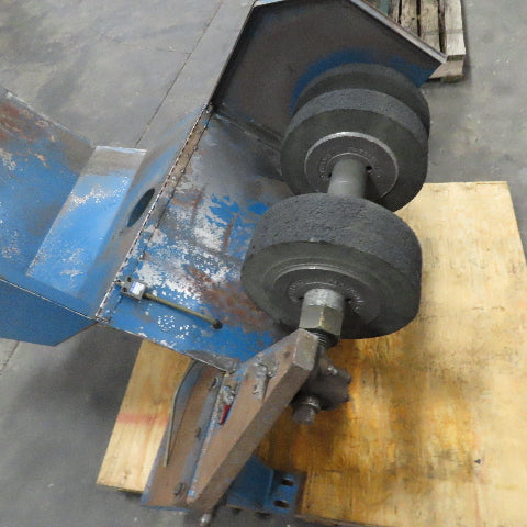 Rand Bright Horizontal Centerless Grinding Buffing Head Assembly 10Hp 1740 RPM