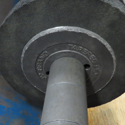 Rand Bright Horizontal Centerless Grinding Buffing Head Assembly 10Hp 1740 RPM