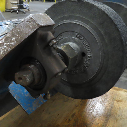 Rand Bright Horizontal Centerless Grinding Buffing Head Assembly 10Hp 1740 RPM