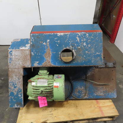 Rand Bright Horizontal Centerless Grinding Buffing Head Assembly 10Hp 1740 RPM