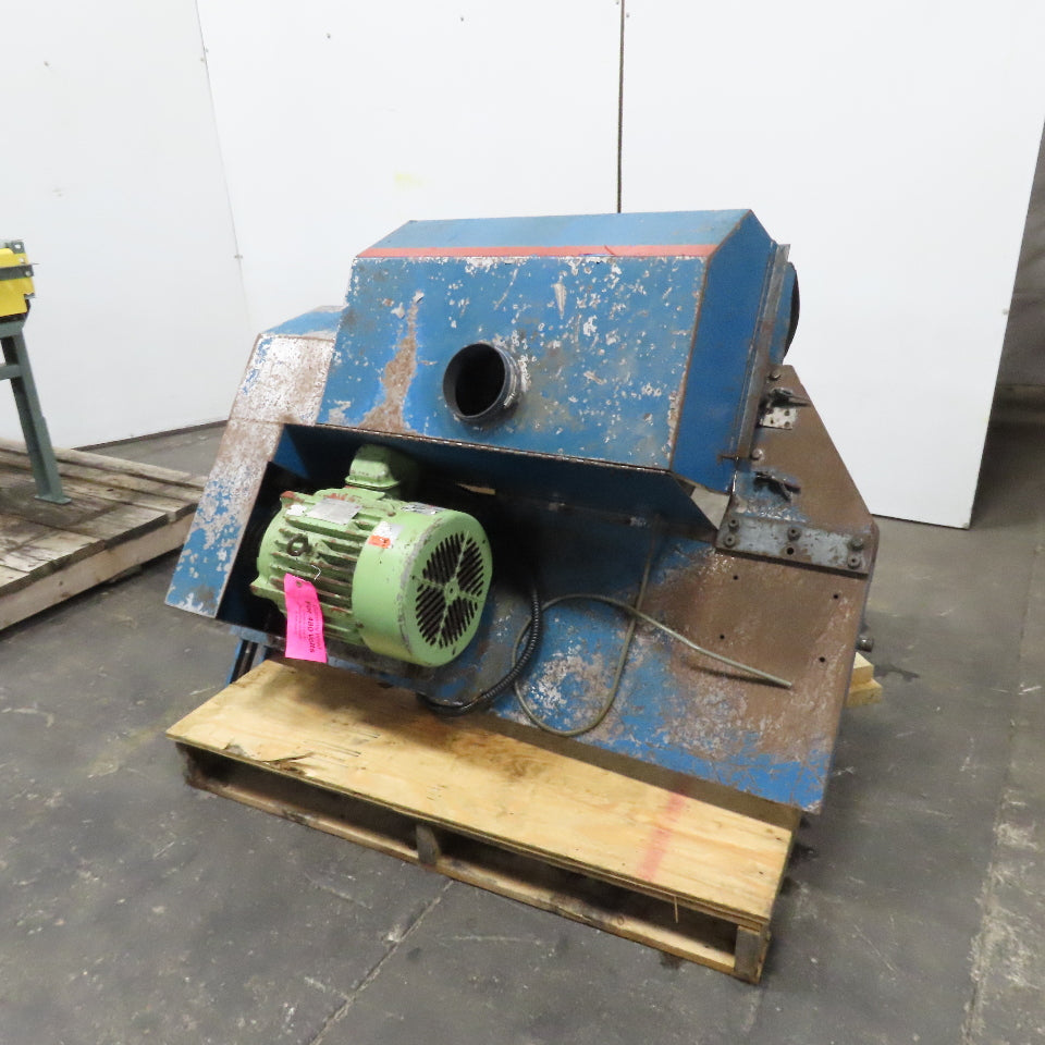 Rand Bright Horizontal Centerless Grinding Buffing Head Assembly 10Hp 1740 RPM