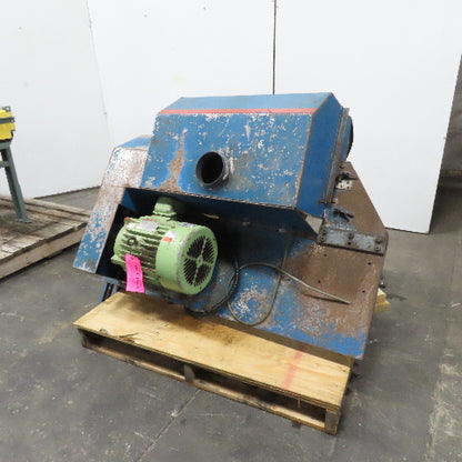 Rand Bright Horizontal Centerless Grinding Buffing Head Assembly 10Hp 1740 RPM