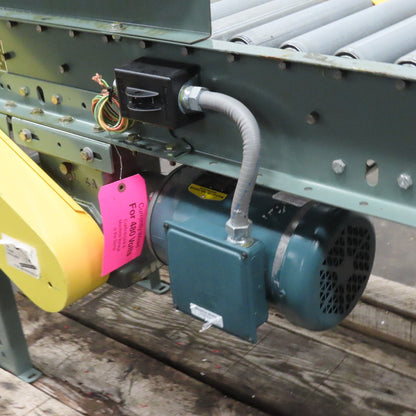Hytrol 14" x 59" Belt Driven Live Roller Conveyor .5Hp 208-230/460V 48.5FPM