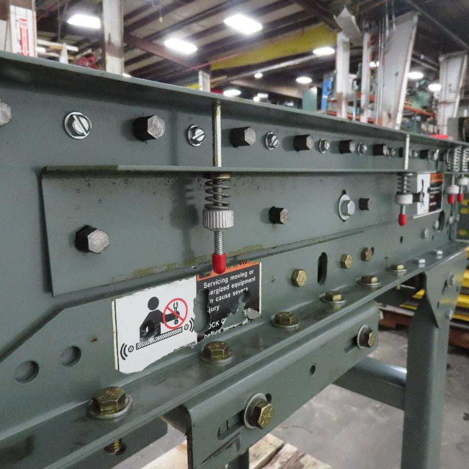 Hytrol 14" x 59" Belt Driven Live Roller Conveyor .5Hp 208-230/460V 48.5FPM