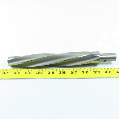 25mm Taper Pin Reamer Spiral 5 Flute 7-1/4" LOC 9-5/8" OAL 3/4" Shank