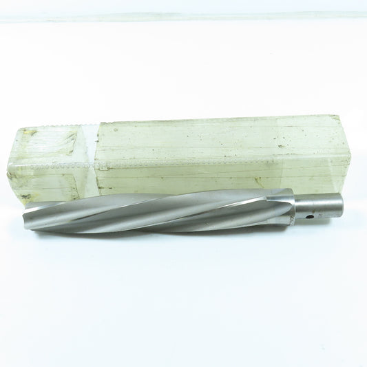 25mm Taper Pin Reamer Spiral 5 Flute 7-1/4" LOC 9-5/8" OAL 3/4" Shank