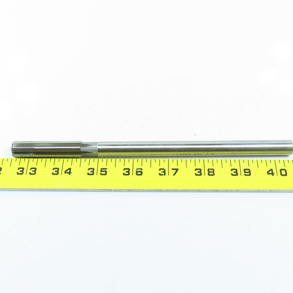 CJT Durapoint .4984" Straight 6 Flute Chucking Reamer Shank 8" OAL
