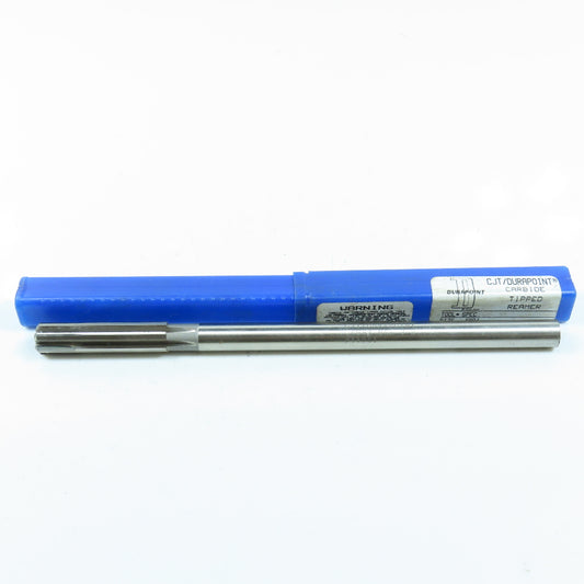CJT Durapoint .4984" Straight 6 Flute Chucking Reamer Shank 8" OAL