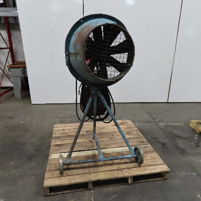 Amtek 8L-21 DeBothezat 20" Mobile High Velocity Axial Fan 208-230/480V 1750RPM