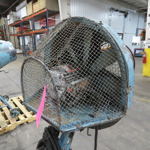Amtek 8L-21 DeBothezat 20" Mobile High Velocity Axial Fan 208-230/480V 1750RPM