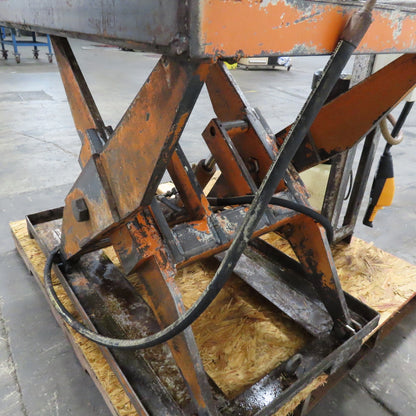 1 Ton 2000Lbs. 42" x 26" Electric Lift Table 10-33" Height 480V 3Ph