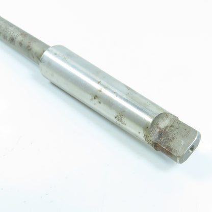 1/2" Straight 6 Flute Reamer MT2 Morse Taper Shank 3" LOC 9-3/4" OAL