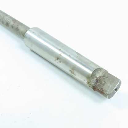 1/2" Straight 6 Flute Reamer MT2 Morse Taper Shank 3" LOC 9-3/4" OAL