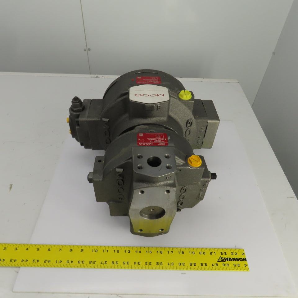 Moog HP-R18XX 	HP-R18B1 Hydraulic 2 Stage Combination Pump 32/100ccm/rev