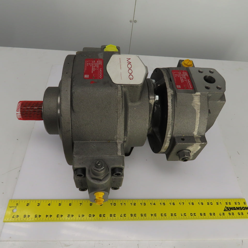 Moog HP-R18XX 	HP-R18B1 Hydraulic 2 Stage Combination Pump 32/100ccm/rev