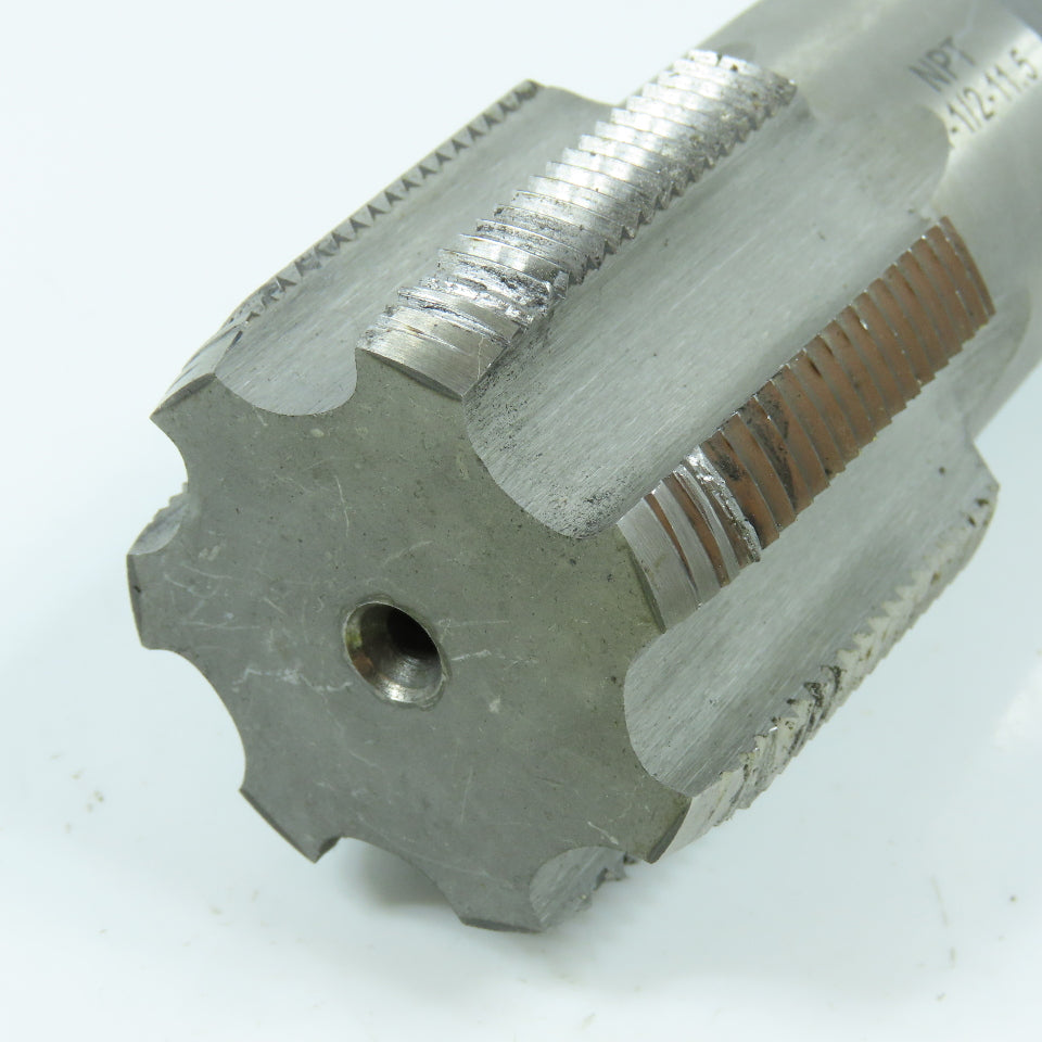 Wells Tools 1-1/2"-11 1/2 NPT Straight Flute Taper Pipe Tap 6F USA