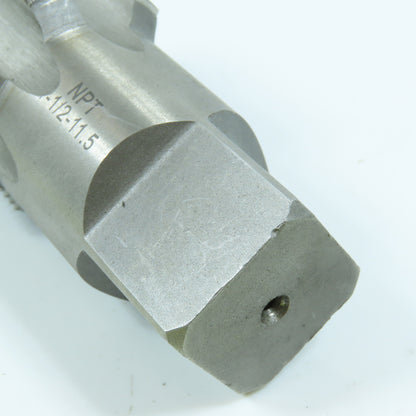 Wells Tools 1-1/2"-11 1/2 NPT Straight Flute Taper Pipe Tap 6F USA