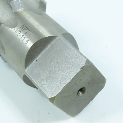 Wells Tools 1-1/2"-11 1/2 NPT Straight Flute Taper Pipe Tap 6F USA