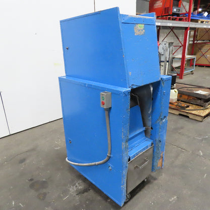 11" x 9" Open Plastic Granulator Grinder Recycler 10Hp 208-20/480V 3Ph Tested