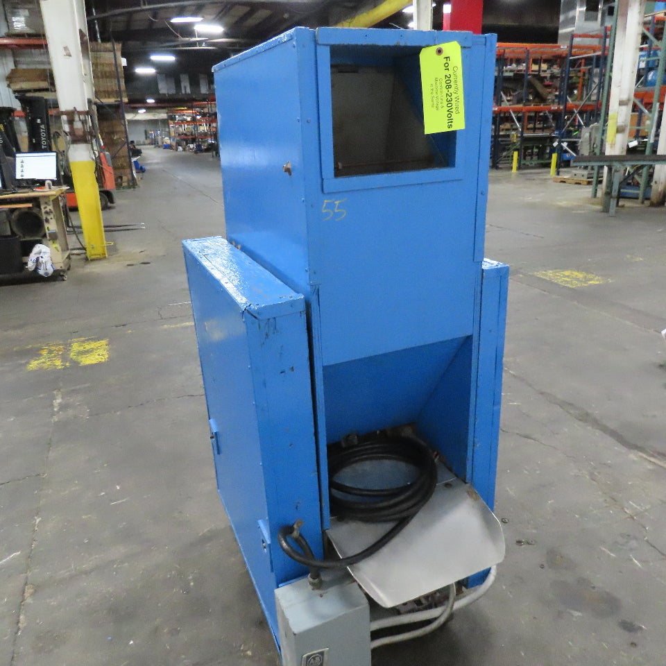 11" x 9" Open Plastic Granulator Grinder Recycler 10Hp 208-20/480V 3Ph Tested