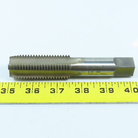 Heli-Coil 7/8"-9 Straight Flute Plug Tap 4F 2-1/2" LOC 5-1/8" OAL Lot of 3