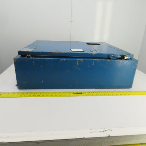 Hoffman 30" x 24" x 8" Wall Mount Electrical Enclosure W/Backplate & Hinged Door