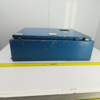 Hoffman 30" x 24" x 8" Wall Mount Electrical Enclosure W/Backplate & Hinged Door