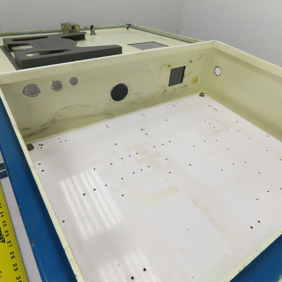 Hoffman 30" x 24" x 8" Wall Mount Electrical Enclosure W/Backplate & Hinged Door