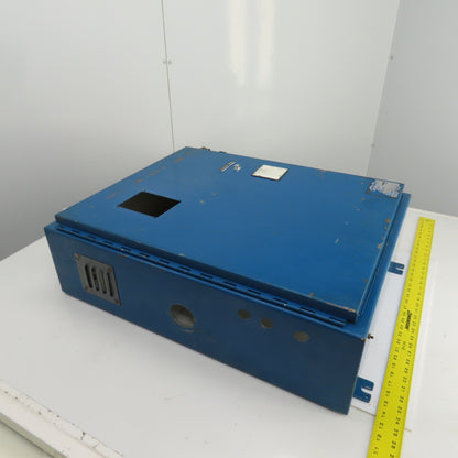 Hoffman 30" x 24" x 8" Wall Mount Electrical Enclosure W/Backplate & Hinged Door