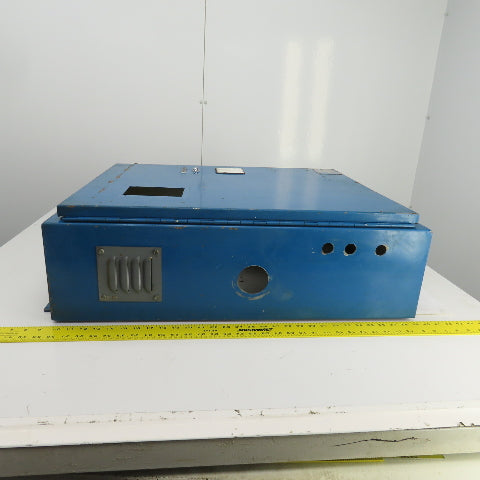 Hoffman 30" x 24" x 8" Wall Mount Electrical Enclosure W/Backplate & Hinged Door