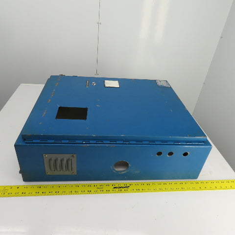 Hoffman 30" x 24" x 8" Wall Mount Electrical Enclosure W/Backplate & Hinged Door