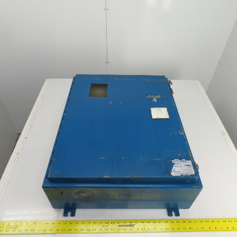 Hoffman 30" x 24" x 8" Wall Mount Electrical Enclosure W/Backplate & Hinged Door