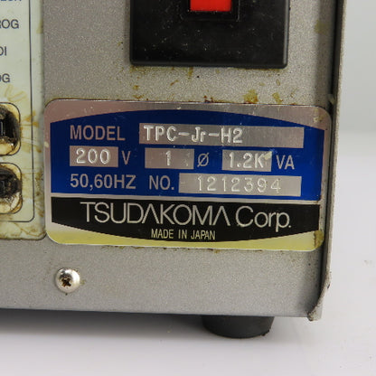 Tsudakoma TPC-JR-H2 Rotary Indexing Controller 200V 1PH 1.2kVA 50/60HZ