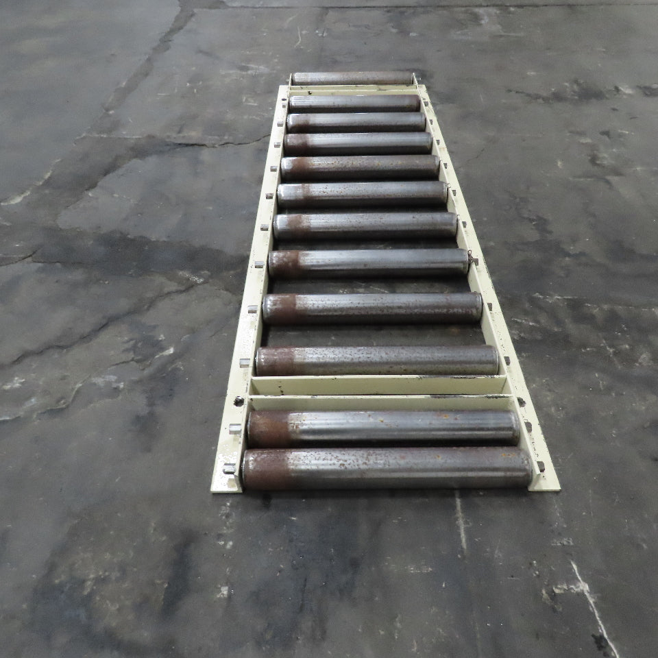 2-1/2" Steel Roller 17" BF Gravity Conveyor Section 22" Wide 68" Long