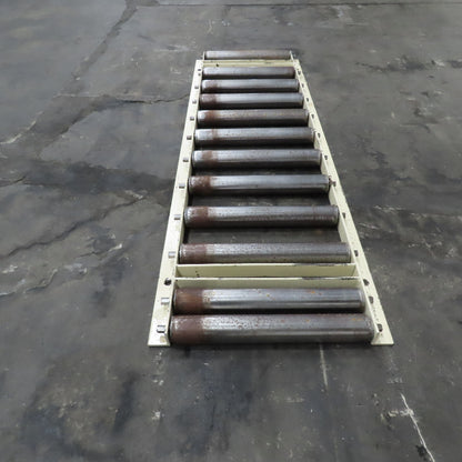 2-1/2" Steel Roller 17" BF Gravity Conveyor Section 22" Wide 68" Long