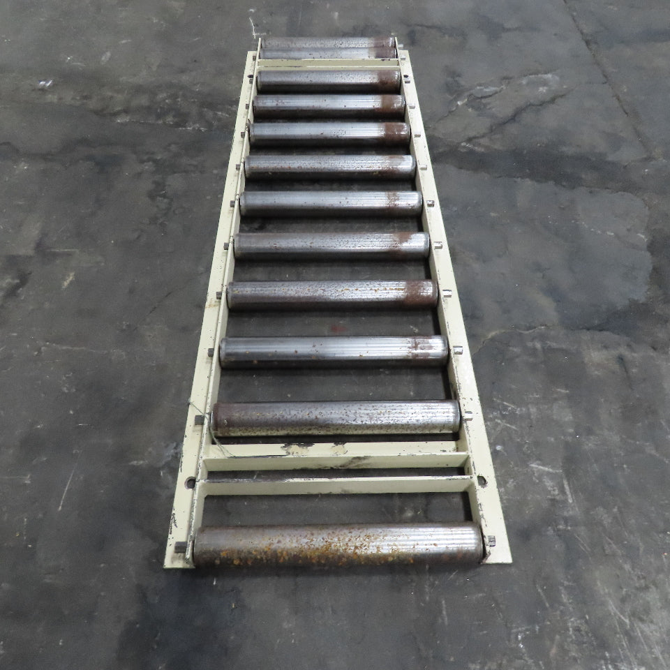 2-1/2" Steel Roller 17" BF Gravity Conveyor Section 22" Wide 68" Long