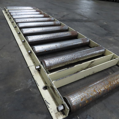 2-1/2" Steel Roller 17" BF Gravity Conveyor Section 22" Wide 68" Long