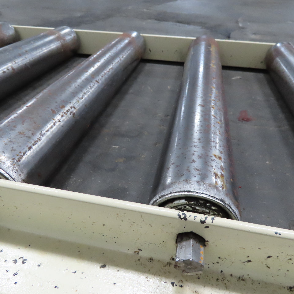 2-1/2" Steel Roller 17" BF Gravity Conveyor Section 22" Wide 68" Long