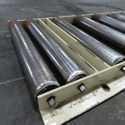 2-1/2" Steel Roller 17" BF Gravity Conveyor Section 22" Wide 68" Long