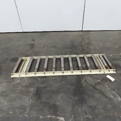 2-1/2" Steel Roller 17" BF Gravity Conveyor Section 22" Wide 68" Long