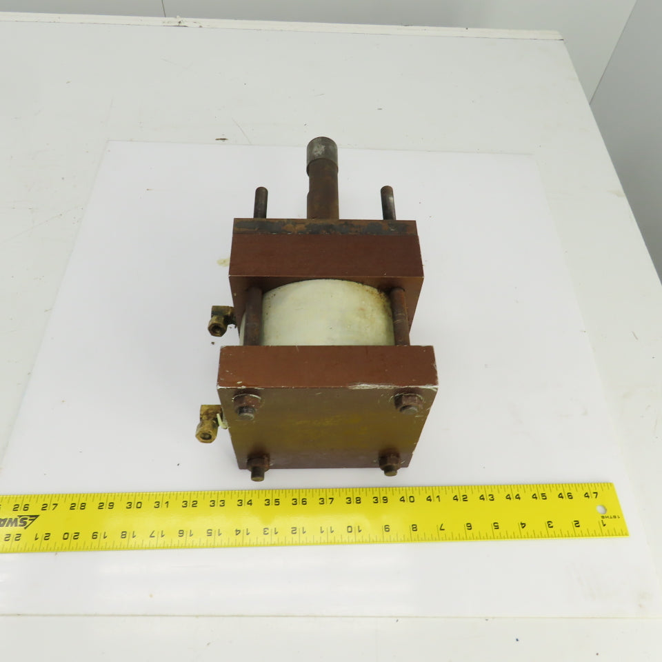 Double Acting Pneumatic Cylinder 1" Stroke 1-3/8" Rod 3-1/2" Bore Parts/Repair