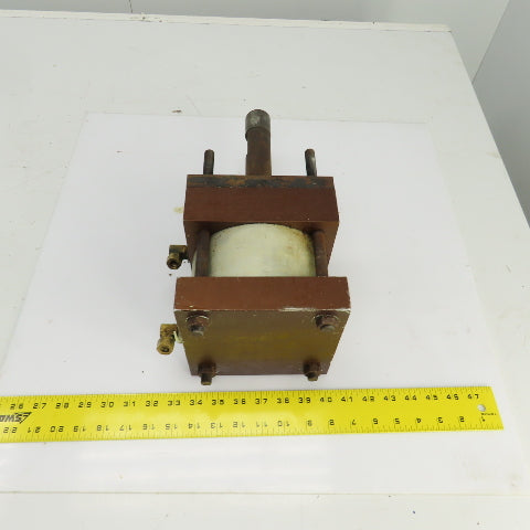 Double Acting Pneumatic Cylinder 1" Stroke 1-3/8" Rod 3-1/2" Bore Parts/Repair