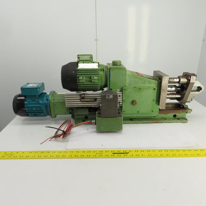 Wavis Engineering Horizontal Boring Head 7-1/2" Stroke 1105RPM .55KW 480V 3PH